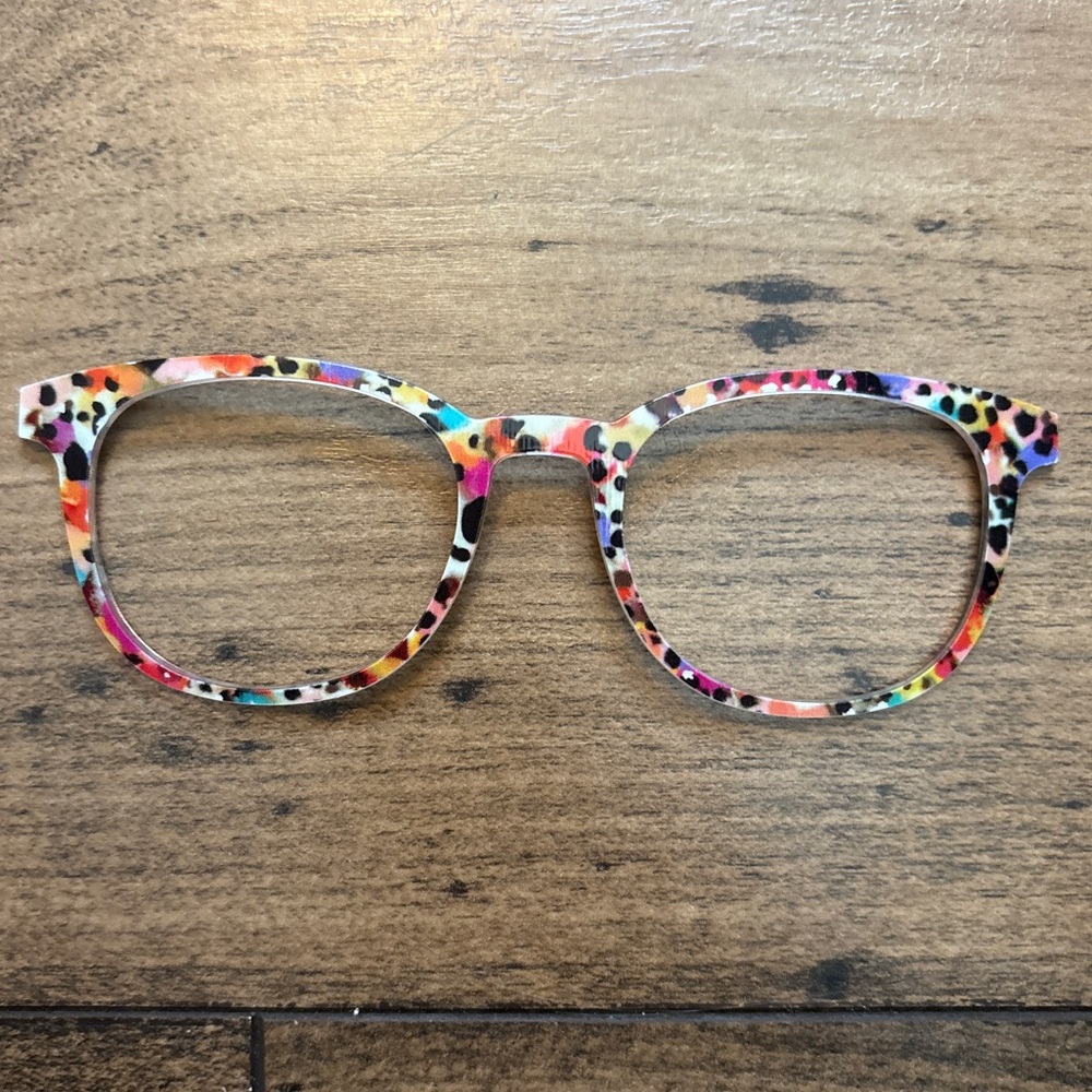 Pair Eyewear Toppers Colorful Leopard Print